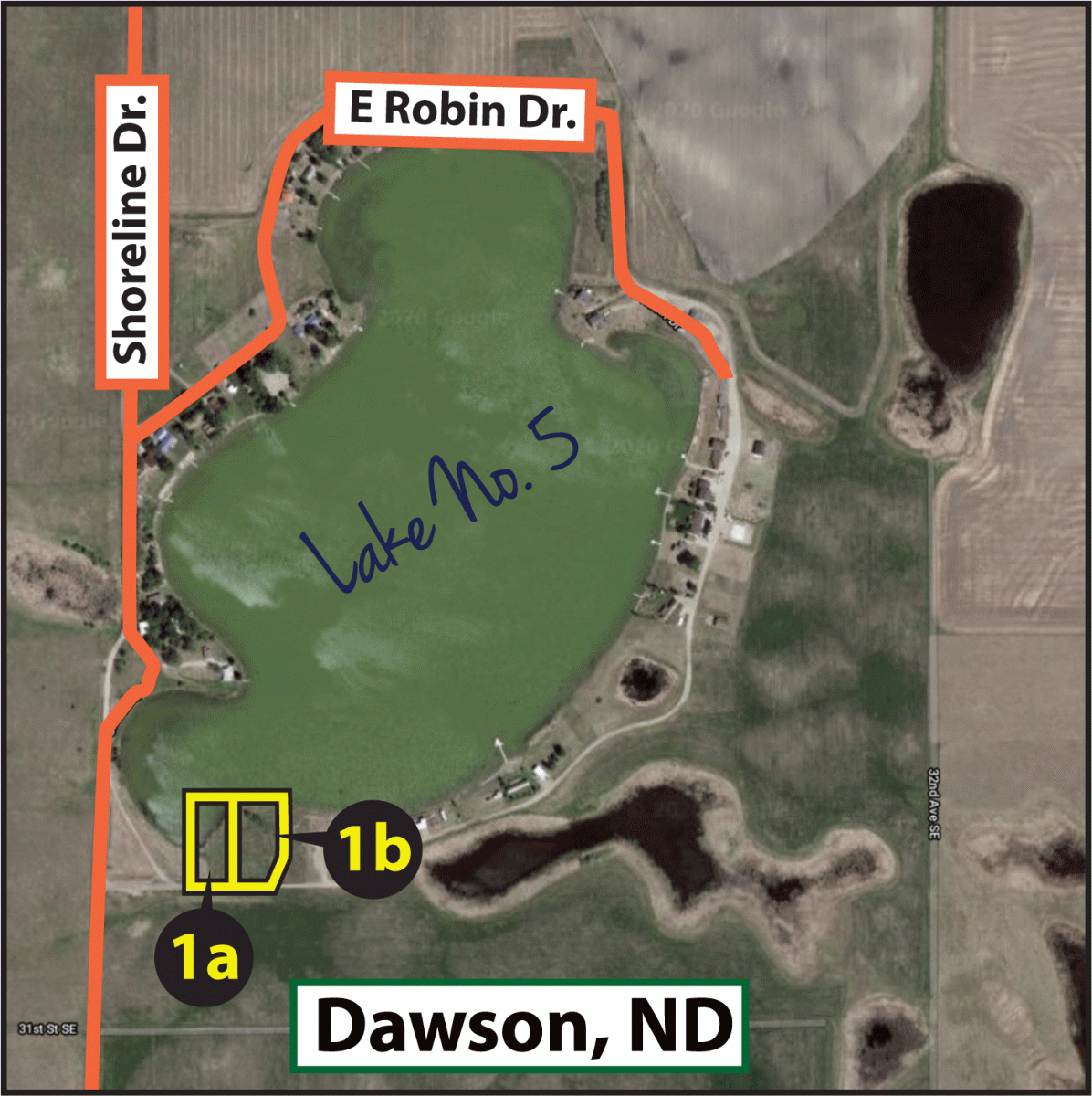 ONLINE ONLY Lake No. 5 Lake Lots Dawson, ND Pifer's